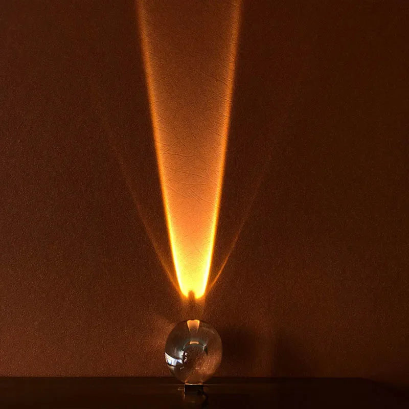 Dusk Prism - Crystal Angel Eye Table Lamp